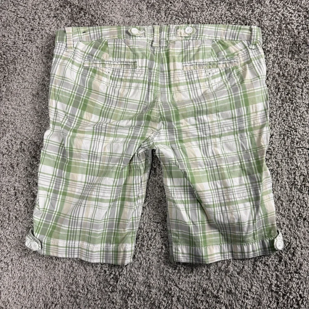 Y2K Abercrombie Girls Bermuda Shorts 12 Y2K Cotton‎ Preppy Old Money 2000s